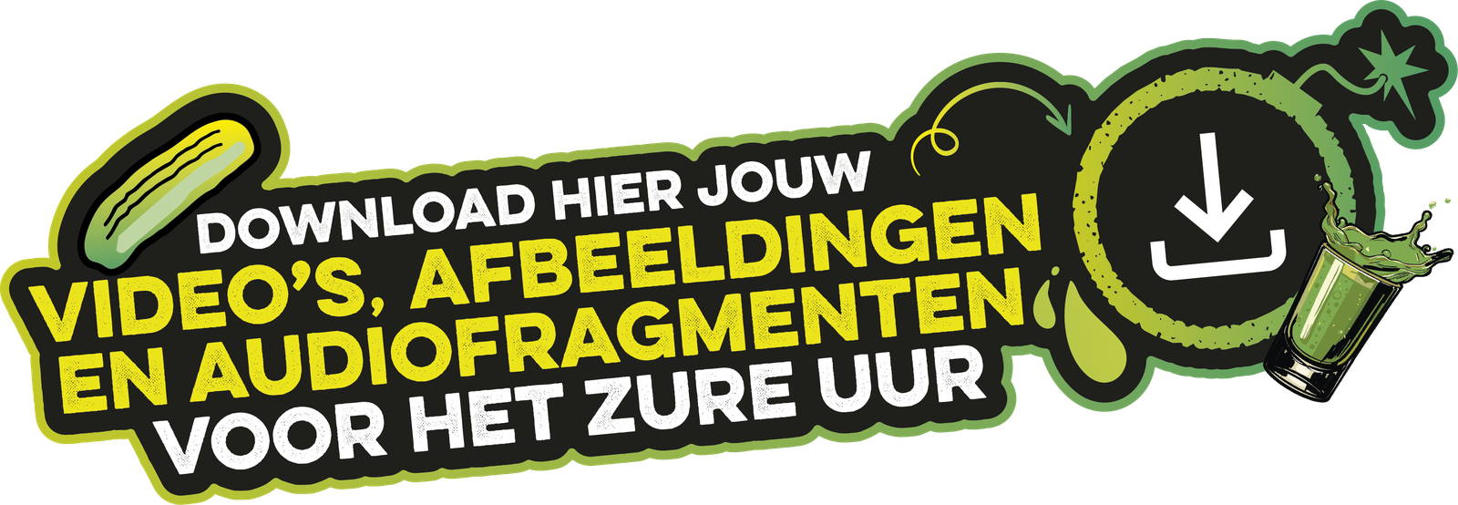 Download alle video's, afbeeldingen en audiofragmenten voor Het Zure Uur (75 MB)